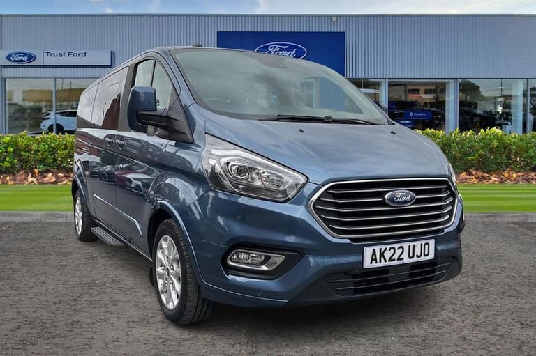 2022 Ford Tourneo Custom 2.0 EcoBlue 130ps L/R 8 Seater Titanium Auto MPV DIESEL Automatic