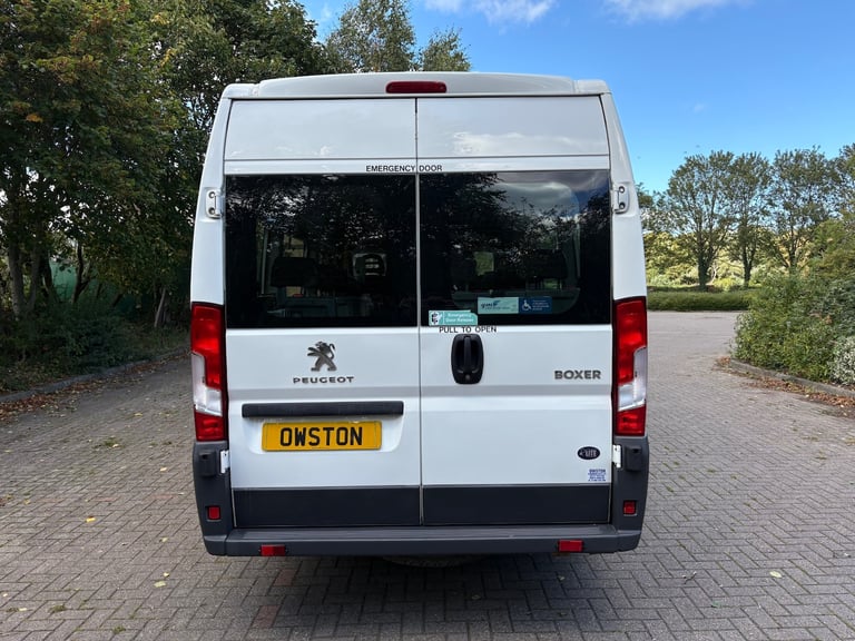 67reg Peugeot Boxer / Citroen Relay 2.0hdi 6spd 17 Seat WAV Minibus_Non D1 Model