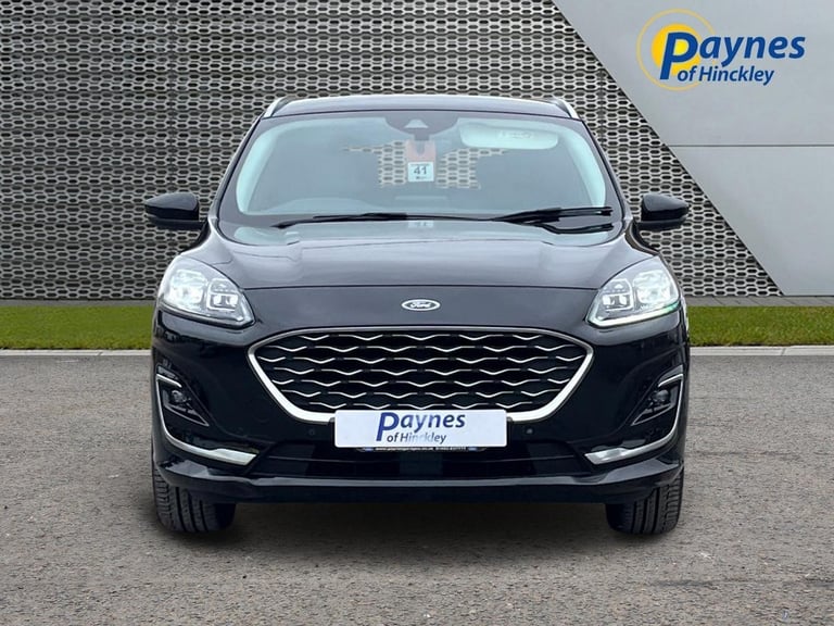 2023 Ford Kuga Vignale SUV 2.5l 190PS pHEV AUTO in Agate Black 1 OWNER, FSH