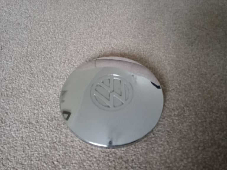 image for Chrome VW Volkswagen Cover Cap - 60-70's ???? (approx 155 mm diameter)