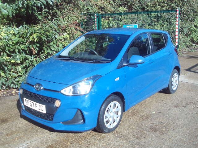 2017 Hyundai i10 1.2 SE 5dr Blue 44k Miles FSH Years MOT Warranty HATCHBACK Petrol Manual