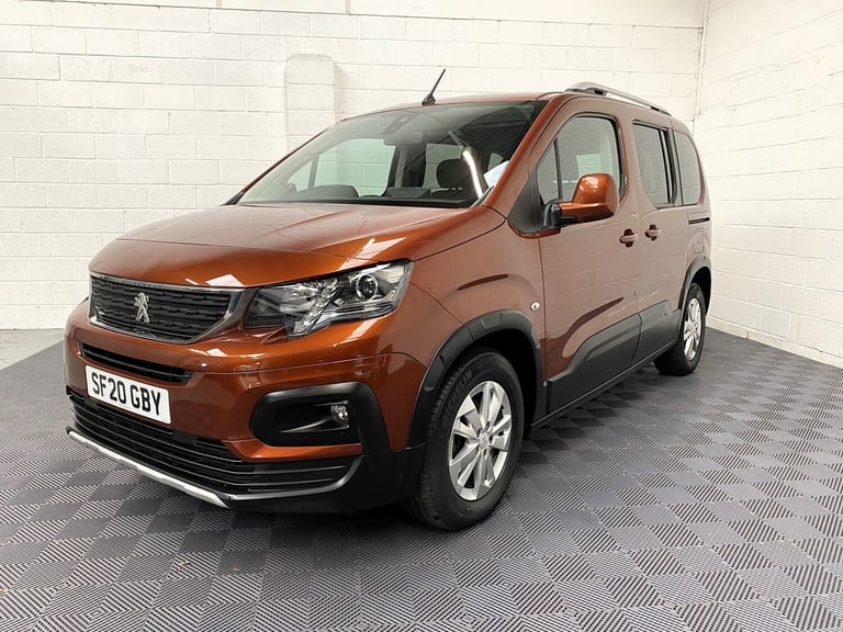 2020 20 Peugeot Rifter Allure 1.5 HDi 3 x SEAT WHEELCHAIR ACCESSIBLE VEHICLE WAV