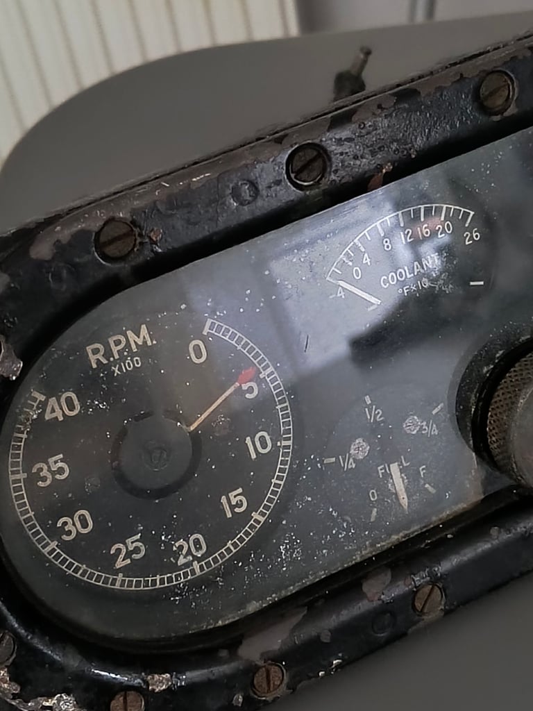 Austin champ instrument cluster 