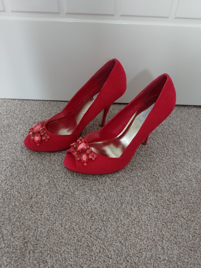 Coral peep best sale toe shoes