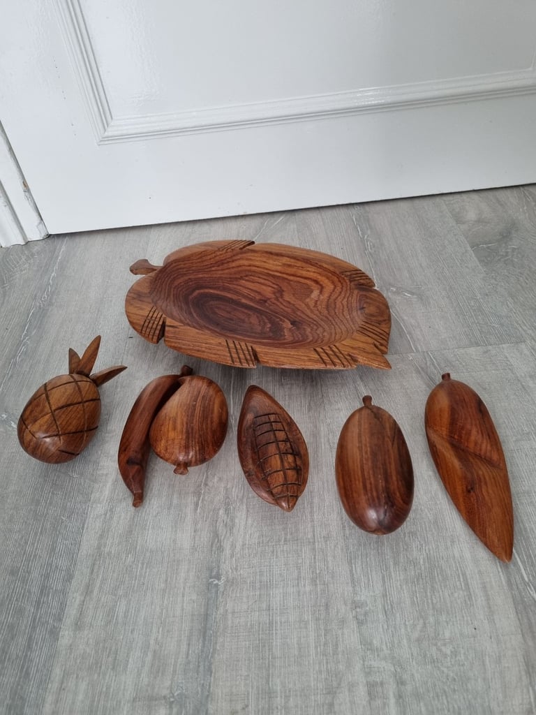 Exotic wood fruits 