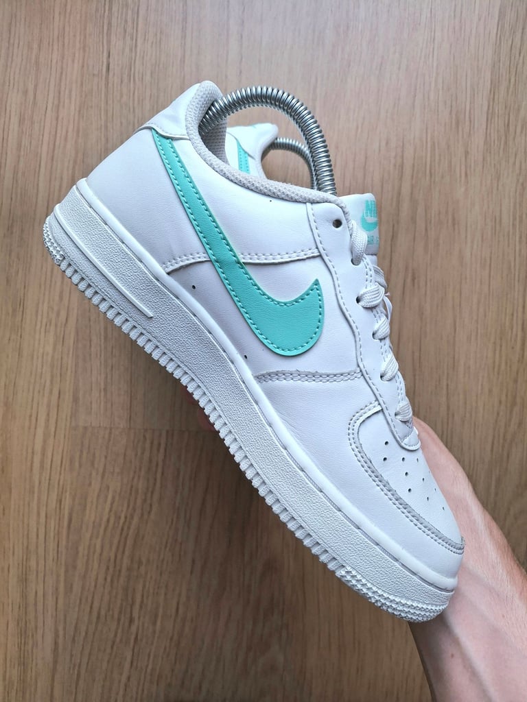 Nike air force 1 white emerald rise UK4.5
