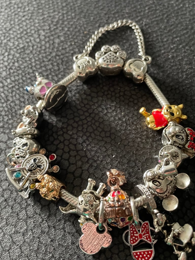 Disney charm bracelet 