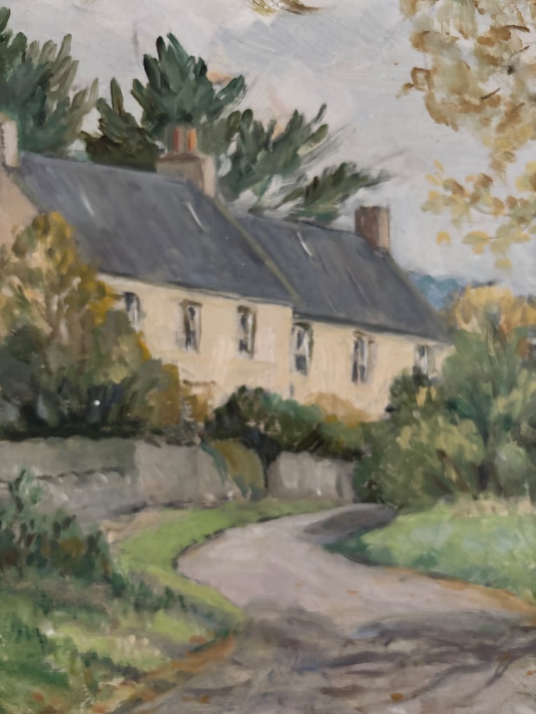 Painting by IM Wood