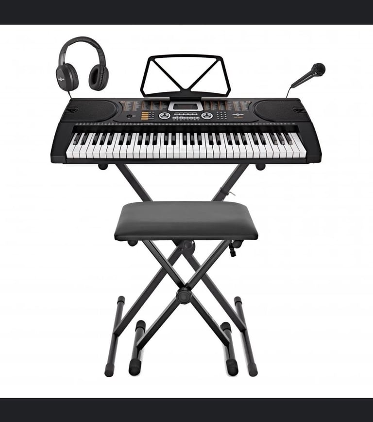 image for Gear4music 61-KEY ELECTRONIC KEYBOARD 