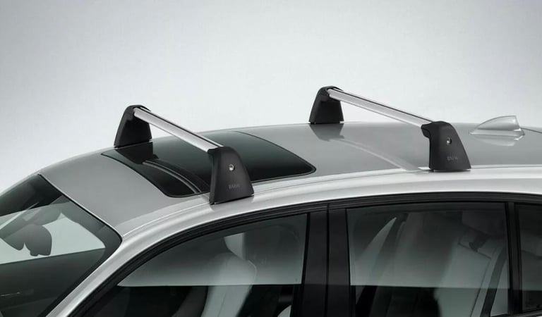 BMW Genuine Aluminium Lockable Roof Bars Rack F20 F21 Gen 2 