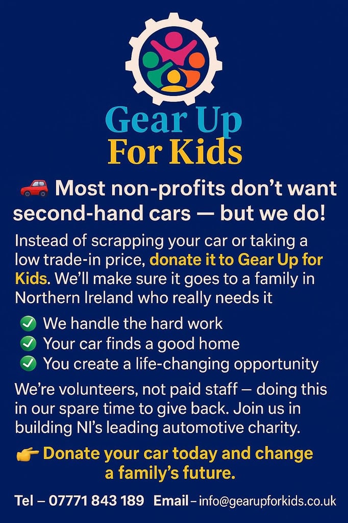 Donate a car, change a families life 