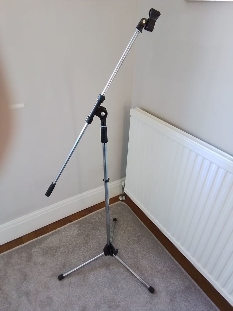 Microphone stand.