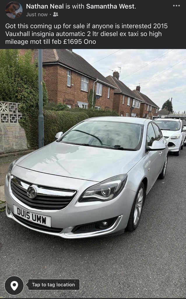 image for Vauxhall, INSIGNIA, Hatchback, 2015, Other, 1956 (cc), 5 doors