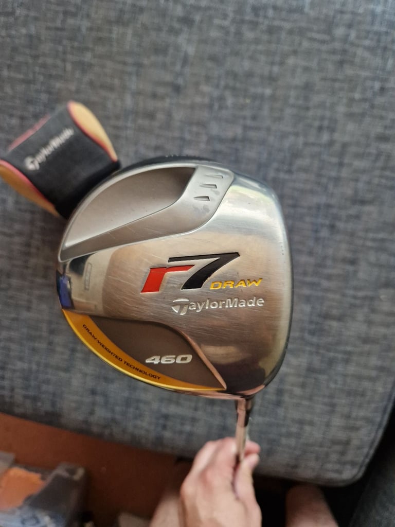 TaylorMade R7 Draw 460 10.5° Driver, Regular Flex Graphite Shaft