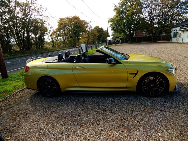 2015 M BMW M4 3.0 BITURBO CONVERTIBLE 2DR PETROL DCT EURO 6 (S/S) (431 PS)