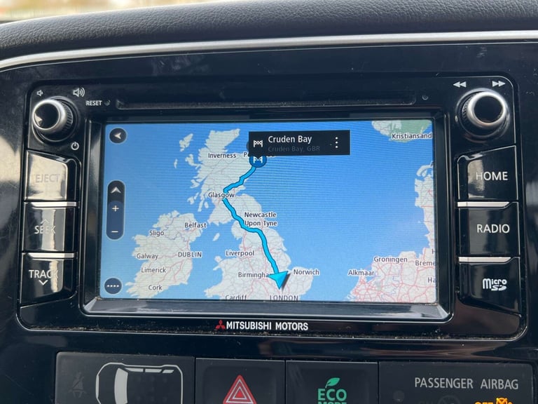 2017 Mitsubishi Outlander 2.0h 12kWh Juro CVT 4WD Euro 6 (s/s) 5dr SUV Hybrid Automatic