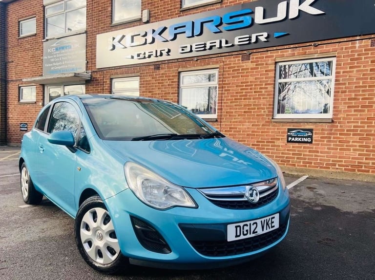 2012 Vauxhall Corsa 1.2 Exclusiv 3dr HATCHBACK PETROL Manual