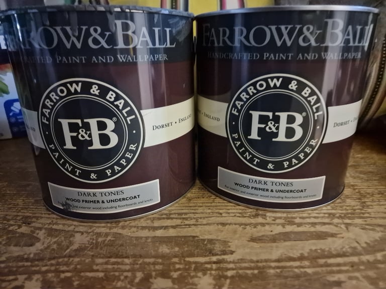 Farrow and ball primer and undercoat Dark tones