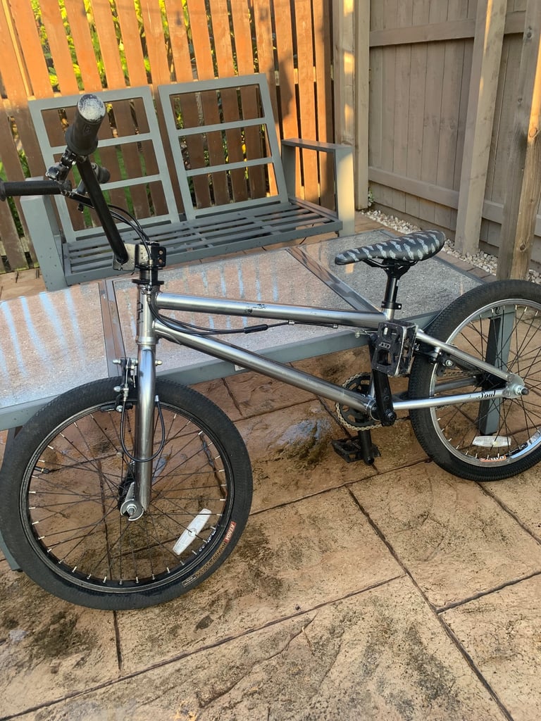Silver GT BMX