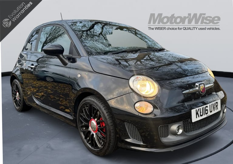 2016 Abarth 595 1.4 T-Jet Turismo 3dr - LEATHER - BLUETOOTH HATCHBACK Petrol Manual