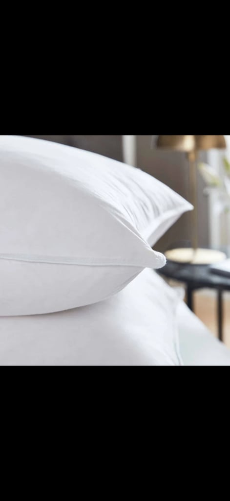 Pair of Duck Feather & Down Pillows