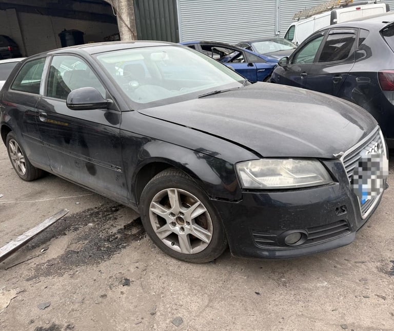 Breaking spare parts audi a3 black 
