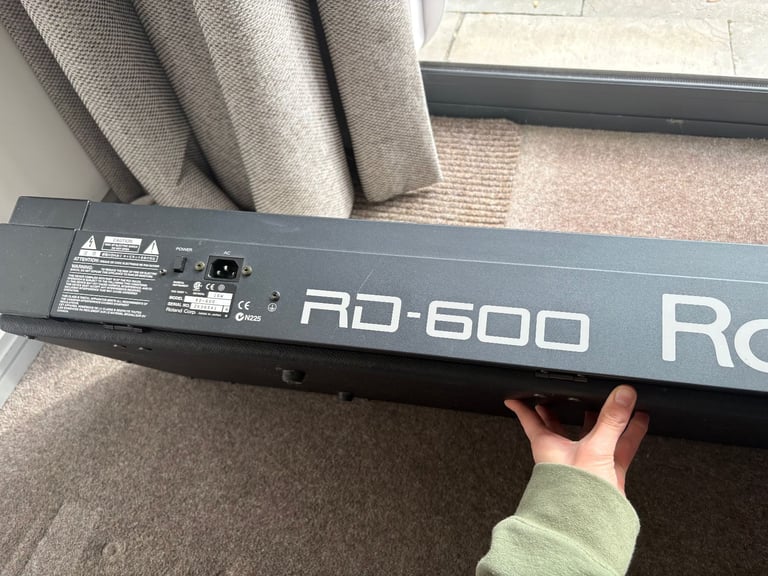 Roland RD-600 Digital Piano with Peavey Rage 158 Transtube Series Amplifier