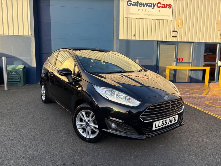 2016 Ford Fiesta 1.25 Zetec Euro 6 3dr HATCHBACK Petrol Manual