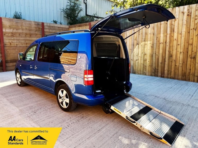 image for 2015 Volkswagen Caddy Maxi Life 5 Seat Auto Wheelchair Accessible Disabled Access Vehicle WAV MPV...