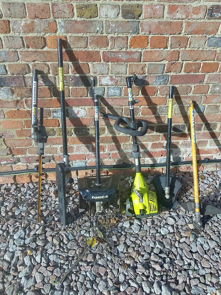 Assortment of petrol tools