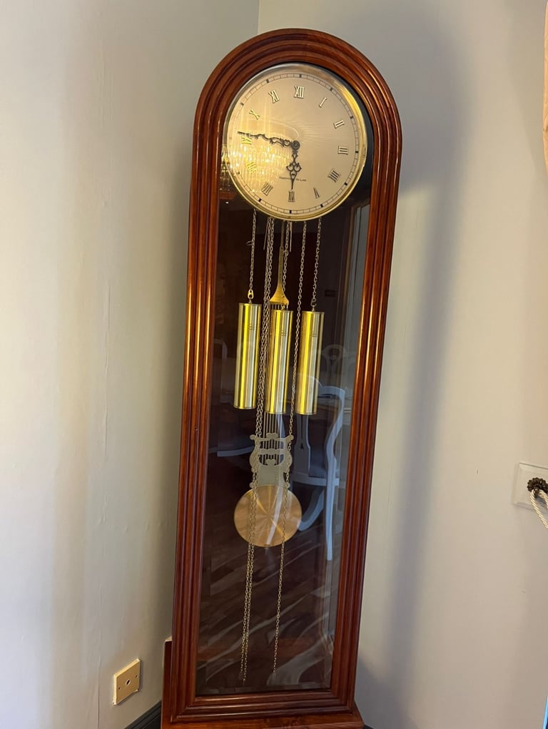 Hermle Uhren Art Art Deco Grandfather Clock