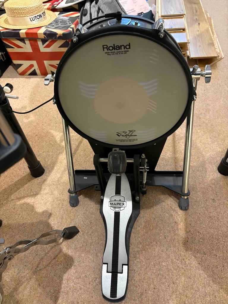 Roland TD30KSE Drum Kit with upgrade and extras