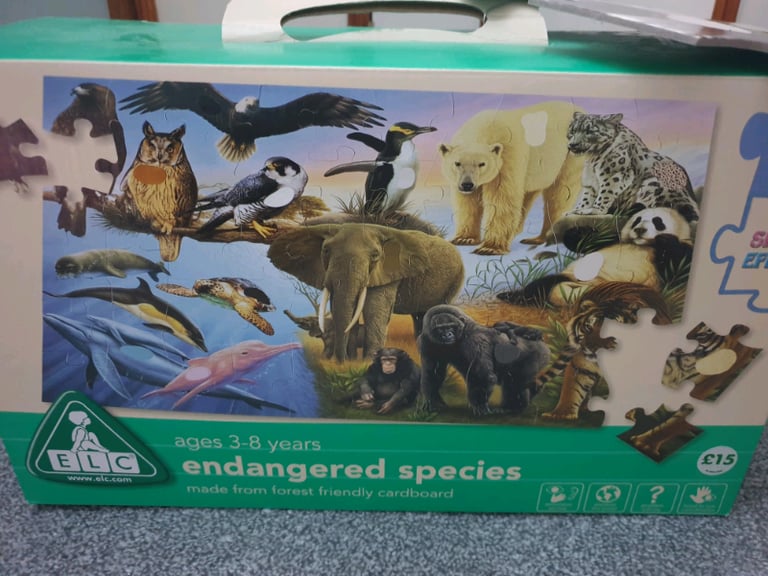 ELC endangered animals puzzle