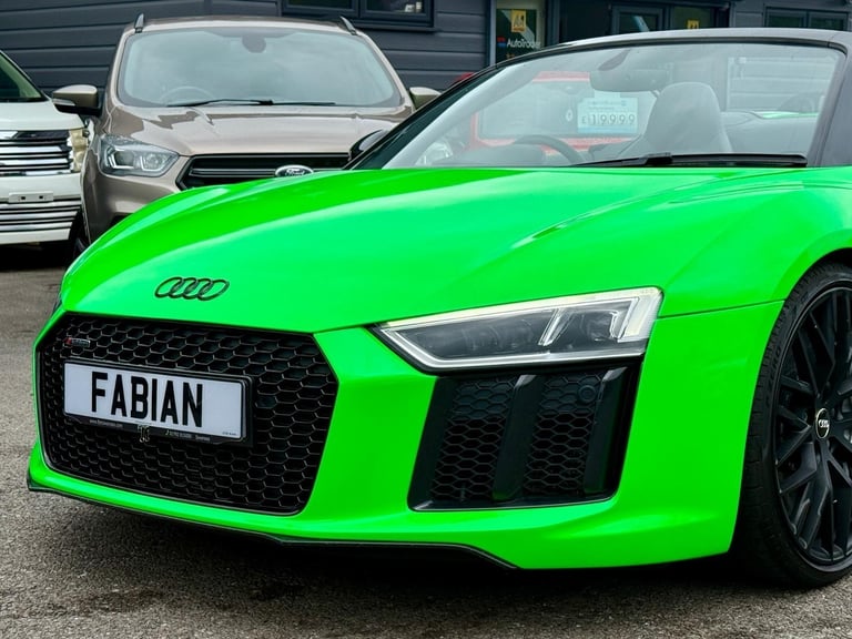 2017 Audi R8 5.2 FSI V10 Spyder S Tronic Quattro **£22,000 of Spec - Ceramics**