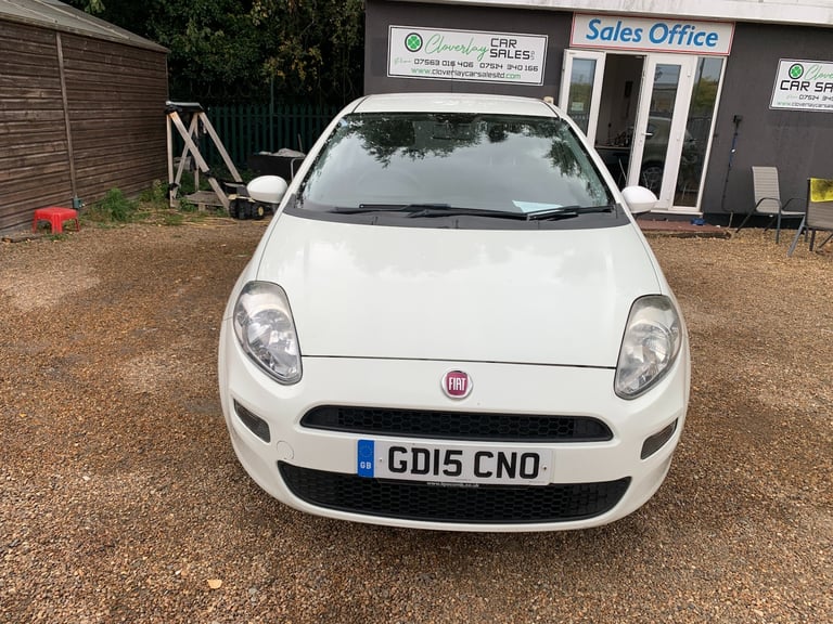 2015 Fiat Punto 1.2 Pop 3dr HATCHBACK Petrol Manual