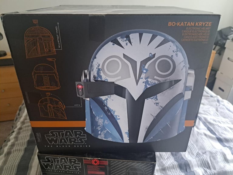 image for COLLECTION ONLY - Star Wars Bo-Katan Black Series helmet.
