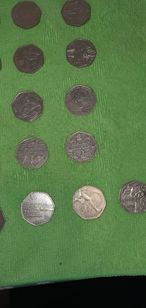Rare 50p coin