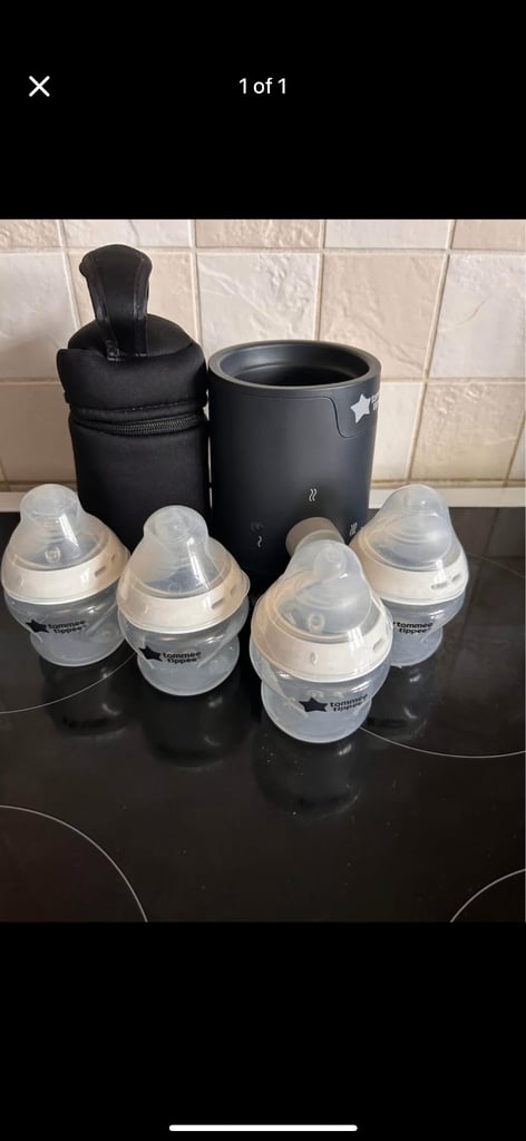 image for Tommee tippee bottle warmer, 4 bottles 