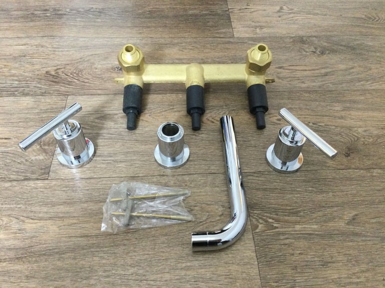 image for Rhoper Rhodes Basin Mixer Wall Mounted Tap