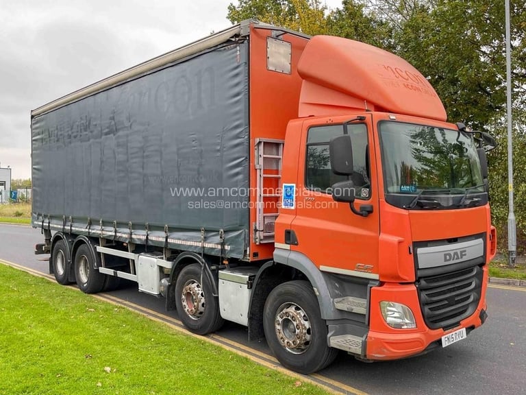 2015 (15) DAF CF 370 CURTAIN SIDE 32 TONNE 8X2 TWIN WHEEL