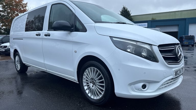 2024 Mercedes-Benz Vito 116CDI Premium Crew Van 9G-Tronic L3 Eu6 163PS PANEL VAN Diesel Automatic