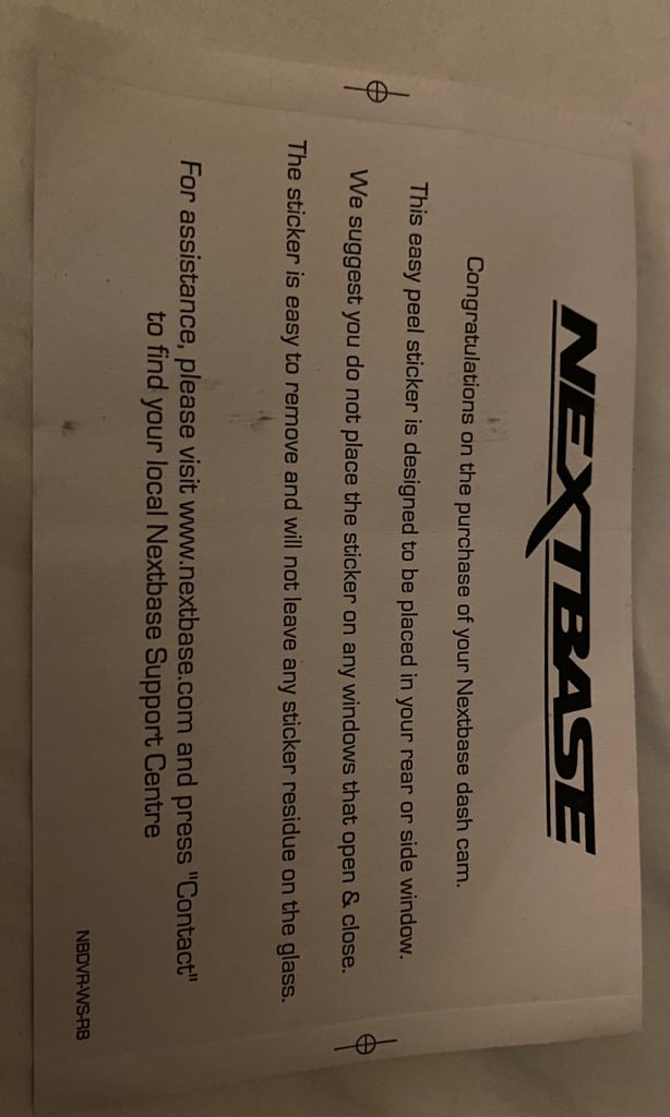 Nextbase 512GW 1440p Dash Camera - Black 