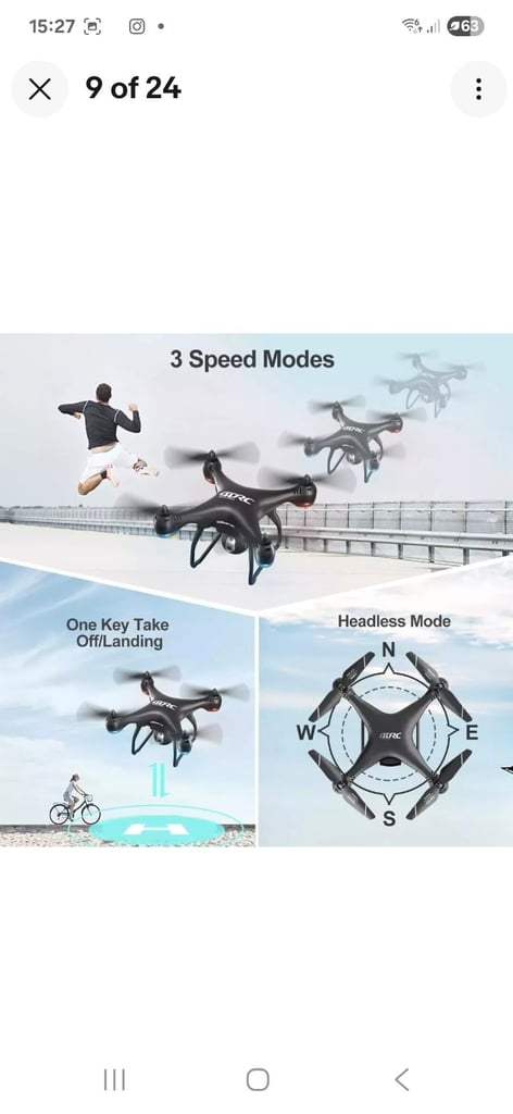 4DRC F1 GPS FPV Drone with 4K Camera for Adults and Beginners.Rrp £119.