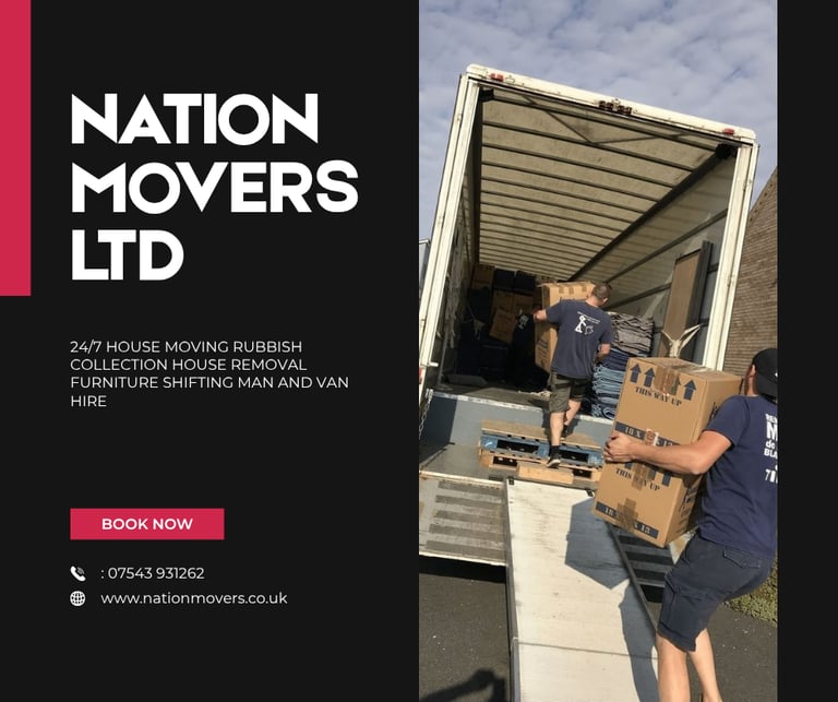 image for RELIABLE 24/7 MAN AND VAN HIRE HOUSE OFFICE CLEARANCE RUBBISH DISPOSAL FURNITURE MOVERS