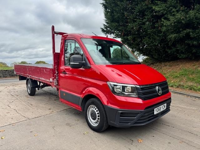 image for 2018 68 Volkswagen Crafter CR35 Startline 140ps Euro 6 16ft1 alloy dropside