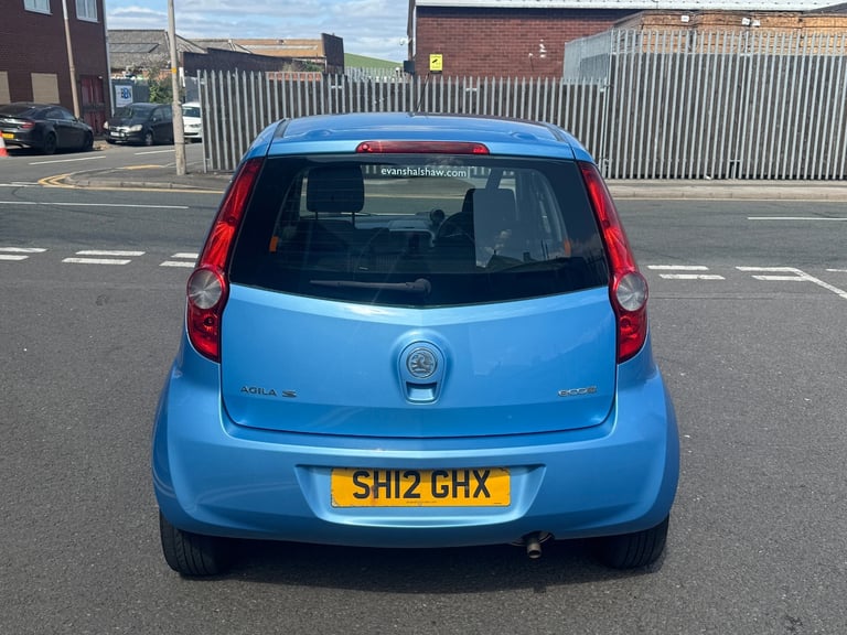 2012 Vauxhall Agila 1.0 12V [68] ecoFLEX S 5dr [AC] HATCHBACK Petrol Manual