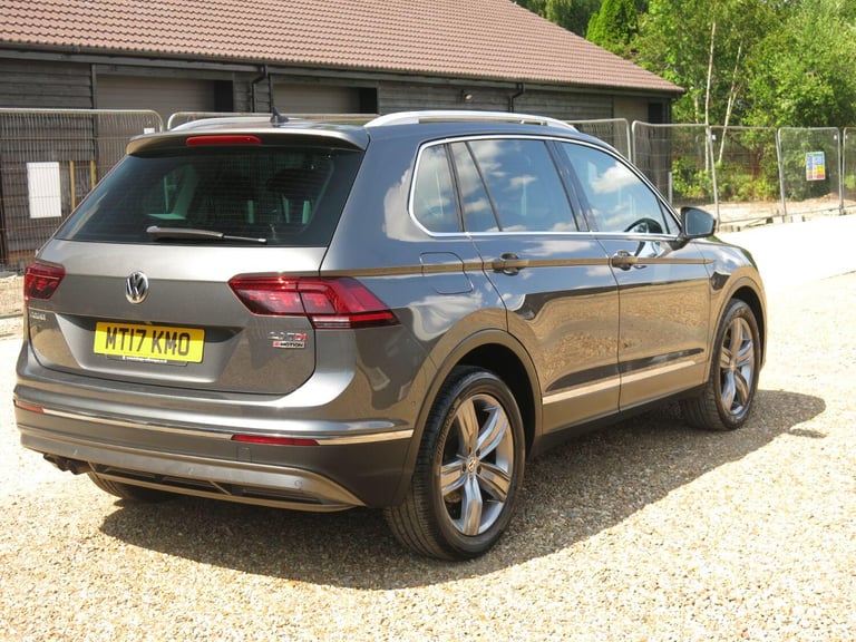 VOLKSWAGEN TIGUAN 2.0 TDI 190BHP EURO 6 4 MOTION Tech SEL Grey Auto Diesel 2017