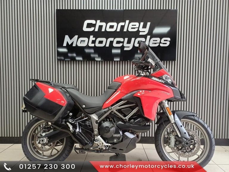 2017 Ducati Multistrada 950 Red adventure sportmiles with side  FSH