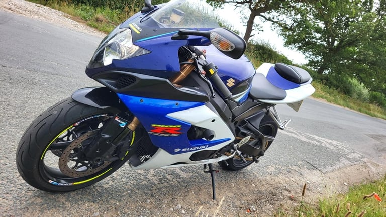 2006 06 SUZUKI GSXR 1000 K6 GSXR1000 SUPERBIKE CLASSIC SPORTS BLUE  WHITE