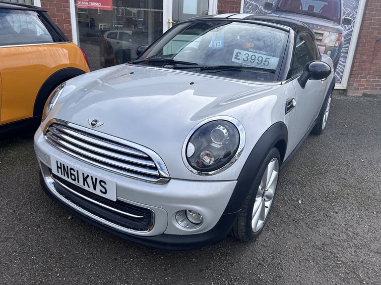 2011, MINI COUPE 1.6 Cooper Coupe Silver Manual Petrol